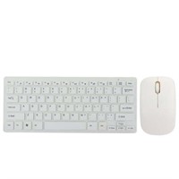 Wireless Keyboard Mouse Combo  With Protector Typi