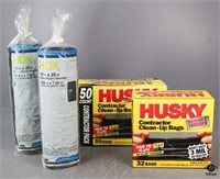 Huskey Contractor Bags/ HDX Plastic Sheeting