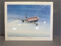 American Airlines DC10 Poster 16x20"