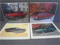 Muscle Car Posters - Mustang - Camaro 16x20"