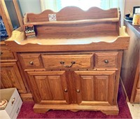 Cochrane Oak Dry Sink