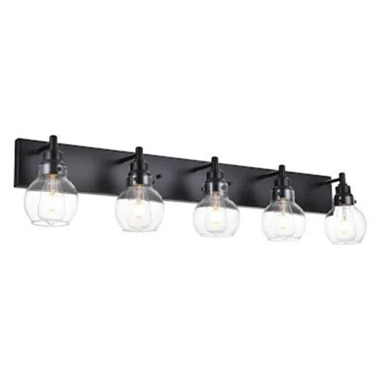 WULLUX 41 Inches Bathroom Vanity Light, 5-Light