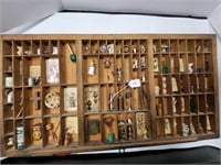 Printer Boxes Turned into Shadowbox of Miniatures