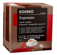 Solimo Espresso Capsules 50 CT