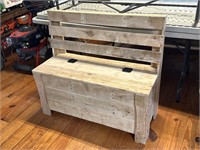 Small Handmade Bench 40” x 16” x 36”