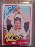 1965 Topps - Jim Bouton #30 (Auto)