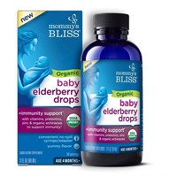 Mommy's Bliss Organic Baby Elderberry Drops + Immu