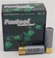 (25rds) Kent 12 Ga. 3" Fasteel Shotshells Ammo