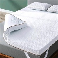 New BedStory Mattress Topper Queen Size, 2 Inch Co