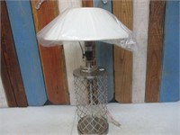 Stainless Steel Lamp & Shade