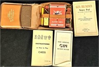 Vintage Gin & Rummt Travel Game Kit