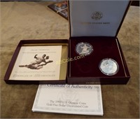 1992 U.S. Olympic Coins Commemorative Silver