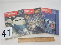3 1974 Popular Science magazines