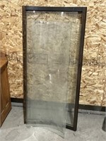 3 PEICES CURVED GLASS, 2 - 47" T, 1 - 51" T
