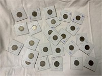 Liberty head v nickels assorted dates