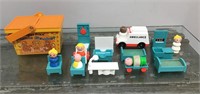 Group of Fisher Price toys
