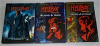 Lot of 3 Hellboy DVDs - Movie Sword of Storms &