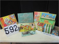 Assorted Children's Puzzles & Games