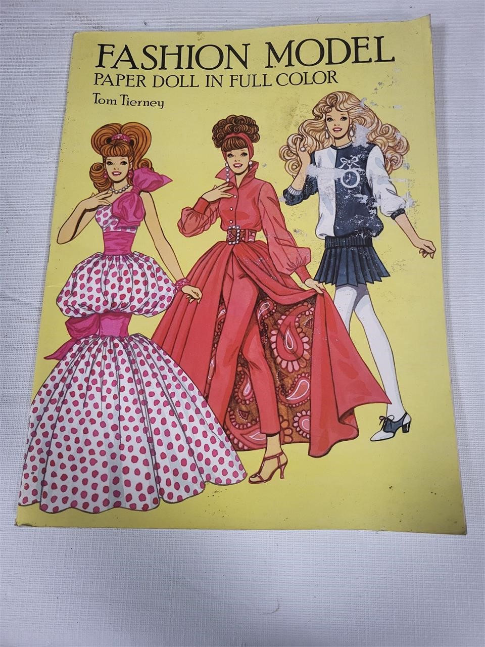 vintage paper dolls