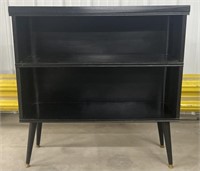 (G) Black Bookcase/Shelf Unit