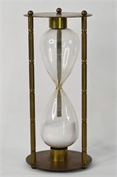 Large Brass Hourglass