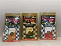 Limited edition NASCAR Medallions