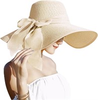 Lanzom Womens 5.5 Inches Straw Hat