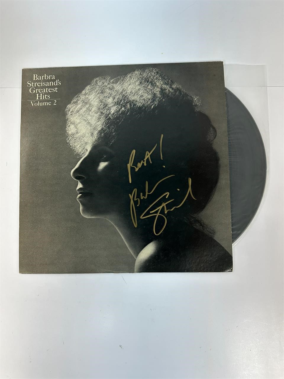 Autograph Signed RARE COA Music Vinyls CDs Posters BE