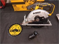 DeWalt 20V 6 1/2" circular saw, tool only