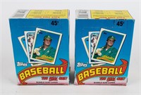 Sports Cards Topps 1989 Baseball 2 Boxes