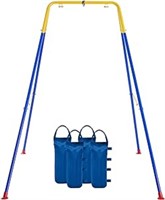 FUNLIO Foldable Swing Stand for Kids with 4 Sandba