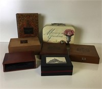 Collection of Home Décor and Boxes