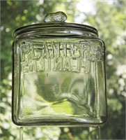 Vintage Planters Peanut Counter Jar