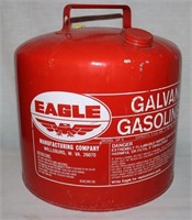 Metal Eagle 5 Gallon Gas Can, Empty