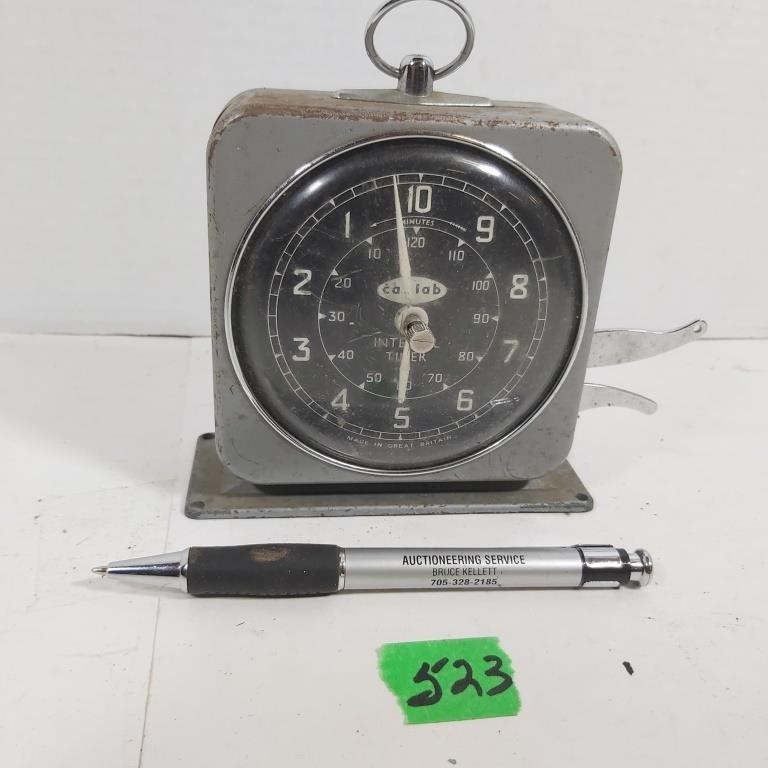 Canlab Interval Timer Clock (British) Works