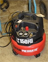 Central Pneumatic Air Compressor 1.5HP, 6 gal