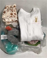 New Lot of 7 Baby Items 
Includes: Clothes, Cups,