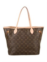 Louis Vuitton Brown Graphic Monogram Neverfull Mm