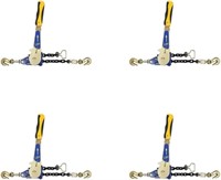 4 Pack EZ Binder Ratcheting Chain Load Binders