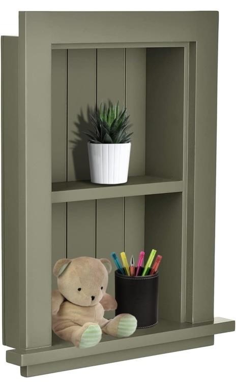 AdirHome Recessed Wall Mount Storage Cabinet