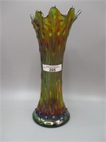 Nwood 9" bright green Tree Trunk vase