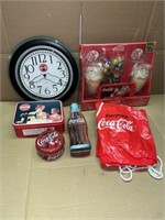 COCA-COLA LOT (WALL CLOCK & MORE)