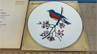 Avon Collectible Bluebird Plate