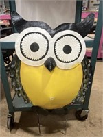 Metal yard owl 25.5”H