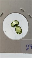 Nice Pair of Genuine Peridots—Not cheap to buy