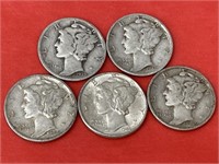 Mercury silver dimes