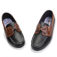 WFF9321  NCCB Boys Loafers Dress Shoes  Size 9