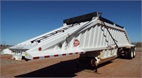 2012 Belly dump trailer with tarp