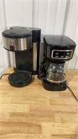Two coffee pots