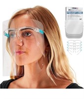 World Safety Face Shields with Glasses Frames